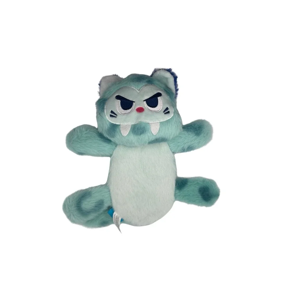 Bark Slobber-Tooth Tiger Dog Toy SZ: L (50+Lbs) Crinkle, Squeaker NWT